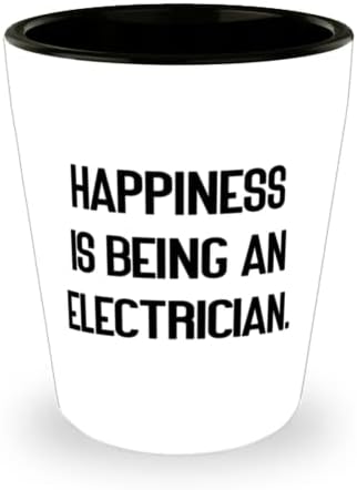 Уникална идея, Чаша за Електрозахранване, Щастието да Бъде, За колеги, Подарък От Приятели, Керамична Чаша За
