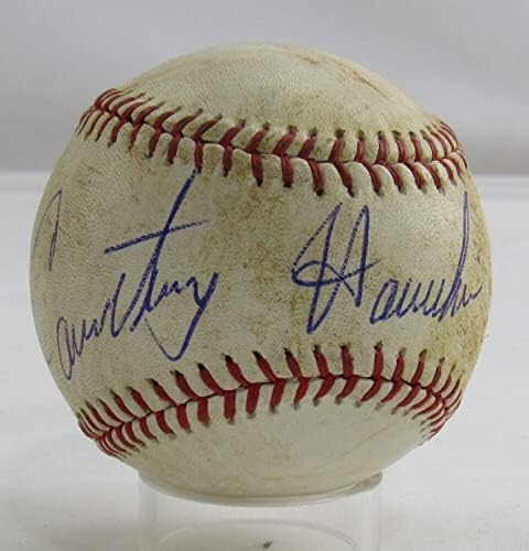 Кортни Хоукинс Подписа Автограф Rawlings Baseball B113 - Бейзболни Топки С Автографи