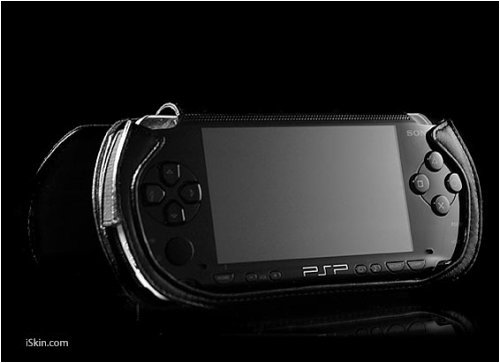 iSkin Нео за Sony PSP (Пантера) - Естествена кожа агне (Черна) (ОКОНЧАТЕЛНАТА ПРОДАЖБА)