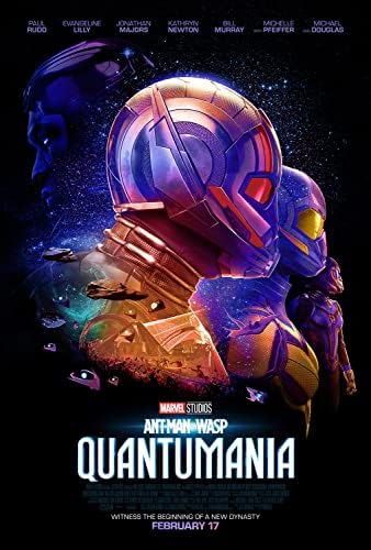 Плакат на филма XIHOO Човекът-мравка и оса: Quantum Мания 2023 11x17, Без рамка