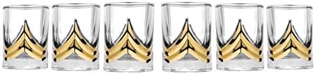 Стъклени чаши Triumph на 2 грама, Определени питиета за текила и водка, Коллекционный подарък за годишнини и