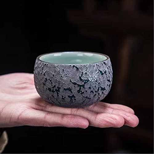 Керамична чаша MQjzsh, китайската и японската чаша за кунг-фу, чай комплект от четири теми, чаша ръчна изработка