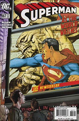 Супермен (2 серия) 667 VF / NM ; комиксите DC