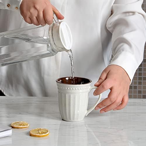 Чаши за кафе gufaith, определени от 6-12 грама, Меламиновая чаша с дръжка, Голяма утайка от чаша за Големи Чаши